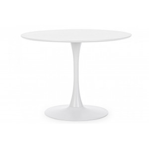 MONTISON kerek étkezőasztal - 100m - fehér BIZZOTTO