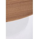 MONTISON kerek étkezőasztal - 100cm - barna