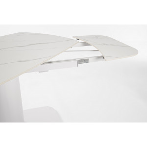 PLATERA design bővíthető kerámia étkezőasztal - 140-200cm - fehér