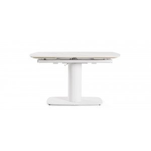 PLATERA design bővíthető kerámia étkezőasztal - 140-200cm - fehér