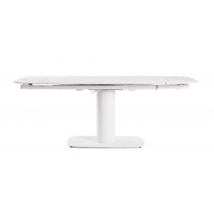 PLATERA design bővíthető kerámia étkezőasztal - 140-200cm - fehér