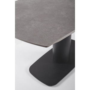 PLATERA design bővíthető kerámia étkezőasztal - 140-200cm - antracit