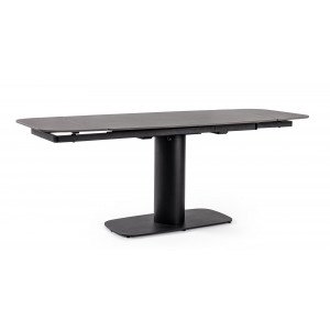 PLATERA design bővíthető kerámia étkezőasztal - 140-200cm - antracit
