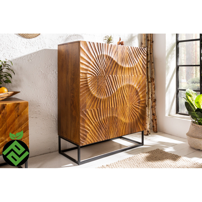 ELIXYR mangófa komód - 100cm - barna - GreenLine