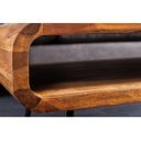 OMEGA tömör rózsafa dohányzóasztal - 90cm