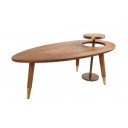 GATSBY különleges mangófa dohányzóasztal - 110cm