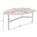 ESPERIA rózsafa dohányzóasztal szett