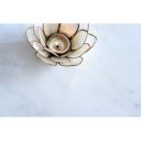 MATISSE elegáns márvány lerakóasztal - 60cm