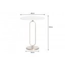 MATISSE elegáns márvány lerakóasztal - 60cm