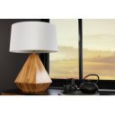 DIAMOND design teakfa asztali lámpa -60cm