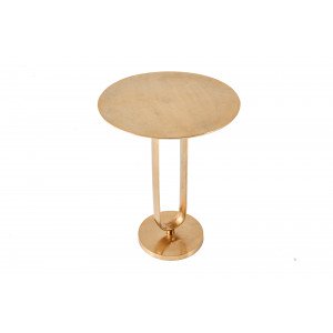 MATISSE elegáns fém lerakóasztal - 60cm -arany