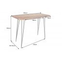 MAMMUT tömör akác bárasztal - 140cm