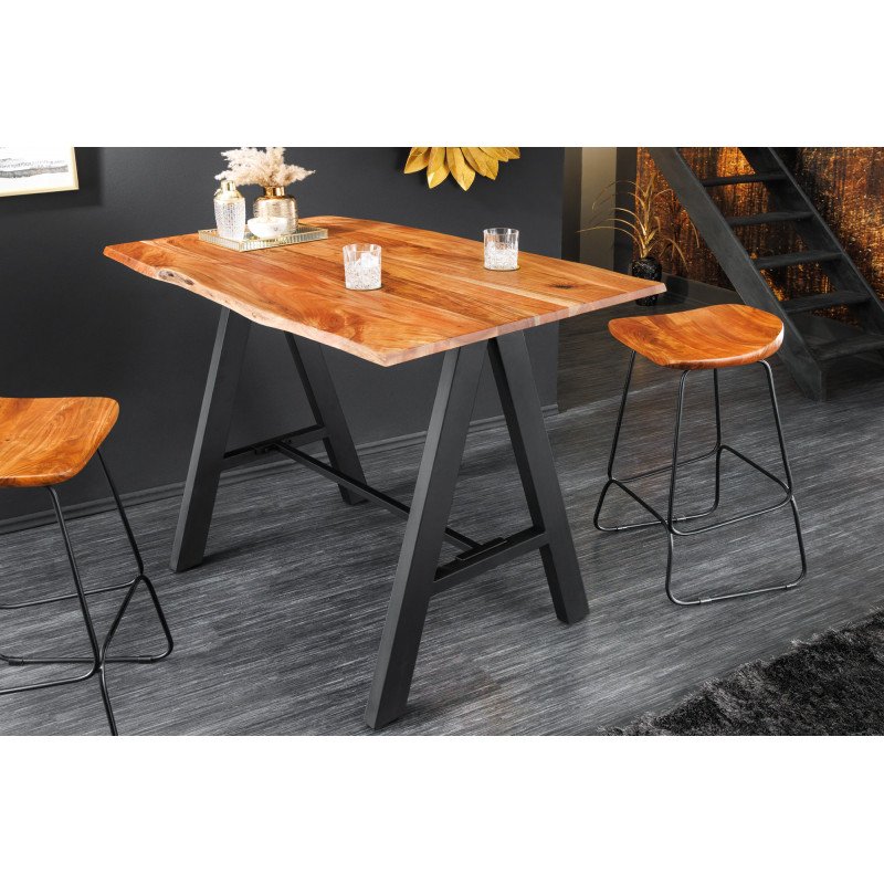 MAMMUT tömör akác bárasztal - 120cm