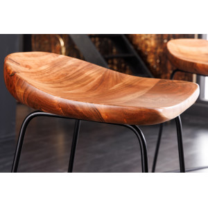 MAMMUT design akácfa bárszék