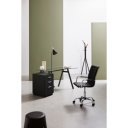 SALERNO modern íróasztal - 150cm - fekete