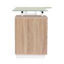 SALERNO modern íróasztal - 150cm - tölgy