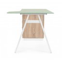 SALERNO modern íróasztal - 150cm - tölgy