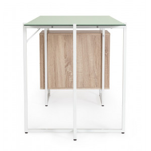 CARDOSO modern íróasztal - 142cm - tölgy