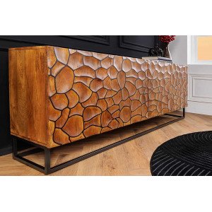 VULCANO modern mangófa komód- 177cm INVICTA