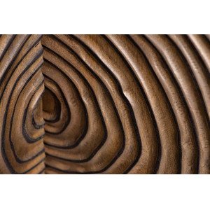ZEN CIRCLE modern mangófa komód- 177cm