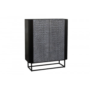 NILOTIC modern mangófa szekrény - 120cm