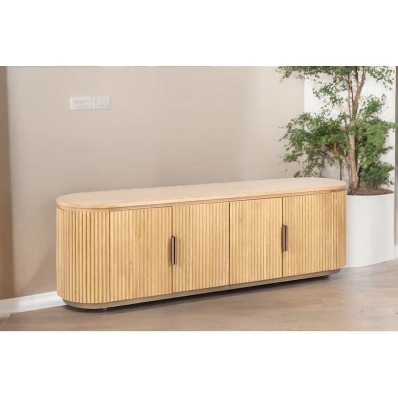 VILANOVA exkluzív tölgy TV-szekrény - 185cm