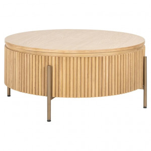 VILANOVA exkluzív tölgy dohányzóasztal - 85cm