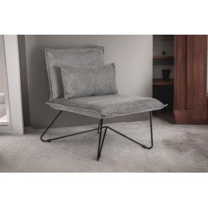 WESTLAND modern fotel - szürke ITEM