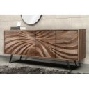 HURRICANE prémium akácfa komód - 175cm - barna