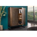 NILOTIC modern mangófa szekrény - 120cm - barna