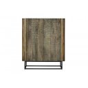 NILOTIC modern mangófa szekrény - 120cm - barna