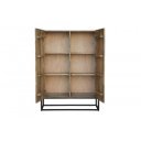 NILOTIC modern mangófa szekrény - 120cm - barna