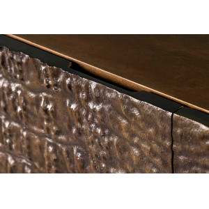 NILOTIC modern mangófa szekrény - 120cm - barna
