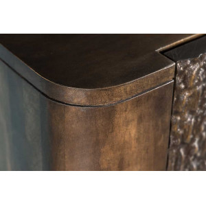 NILOTIC modern mangófa szekrény - 120cm - barna
