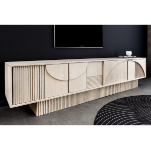 DECORAND különleges mangófa TV-szekrény - 200cm