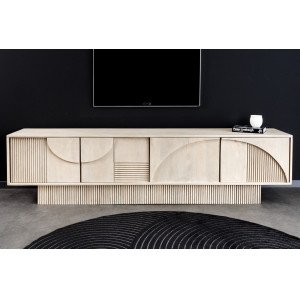 DECORAND különleges mangófa TV-szekrény - 200cm INVICTA