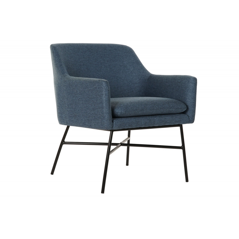LAZAR modern fotel - kék