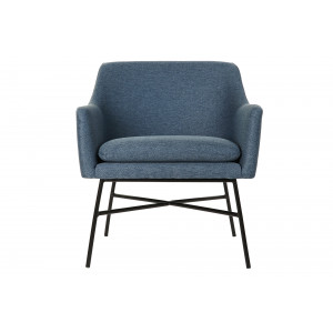 LAZAR modern fotel - kék