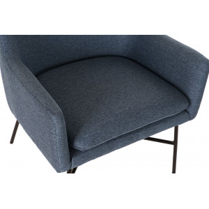 LAZAR modern fotel - kék