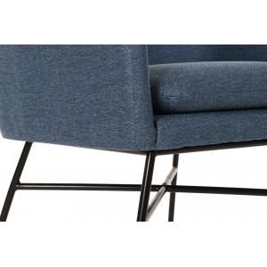 LAZAR modern fotel - kék