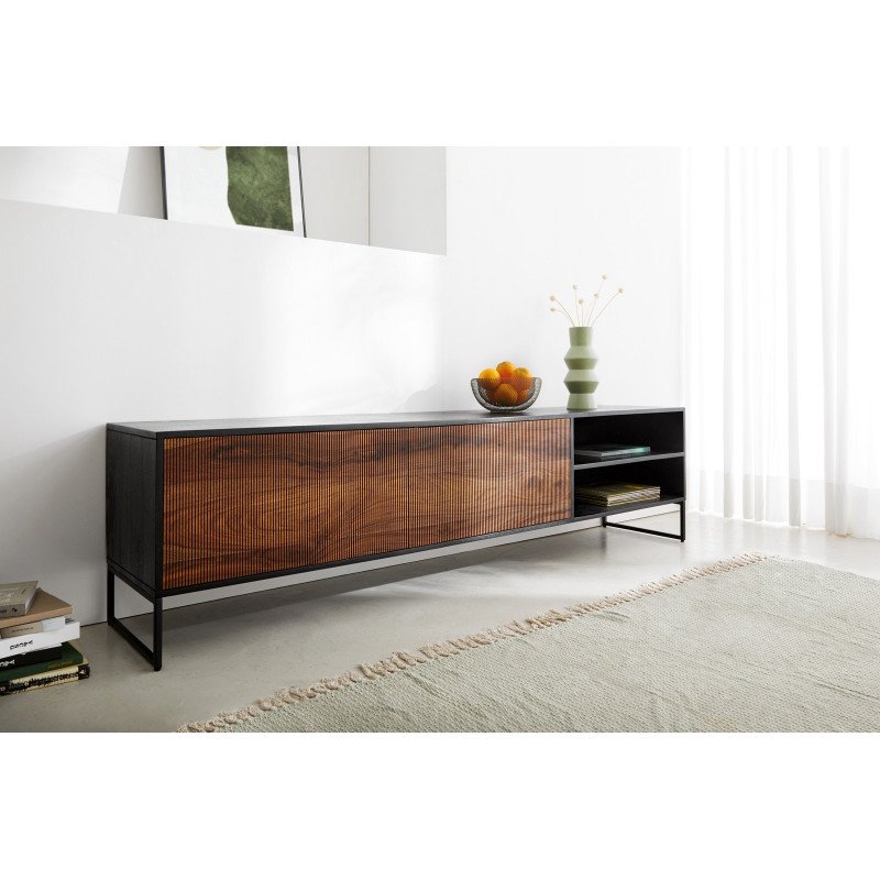 MALORY prémium rózsafa TV-szekrény - 200cm