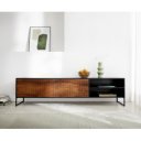 MALORY prémium rózsafa TV-szekrény - 200cm