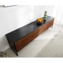 MALORY-II prémium rózsafa TV-szekrény - 200cm