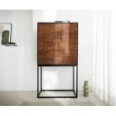 MALORY prémium rózsafa szekrény - 150cm