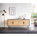LAWRENCE prémium tölgy komód - 175cm