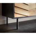 LAWRENCE prémium tölgyfa TV-szekrény - 200cm