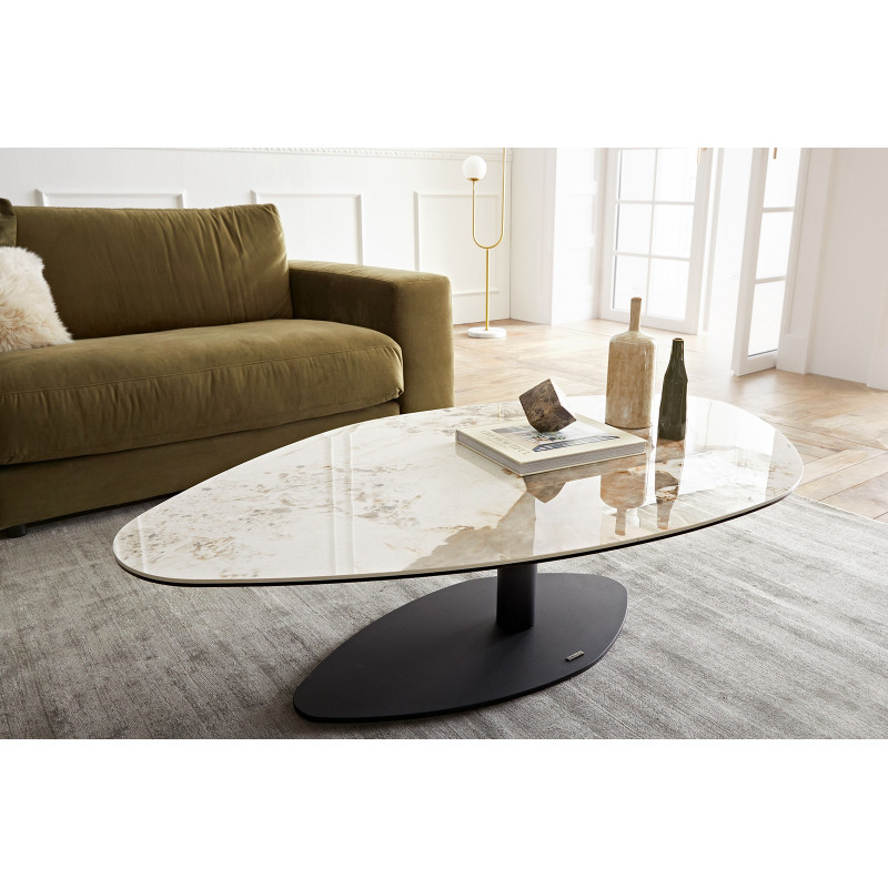 GLORY prémium kerámia dohányzóasztal - 140cm