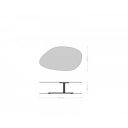 GLORY prémium kerámia dohányzóasztal - 140cm