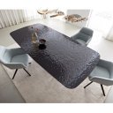 ECLIPSE prémium olvasztott üveg étkezőasztal - 240cm