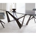 ECLIPSE prémium olvasztott üveg étkezőasztal - 240cm